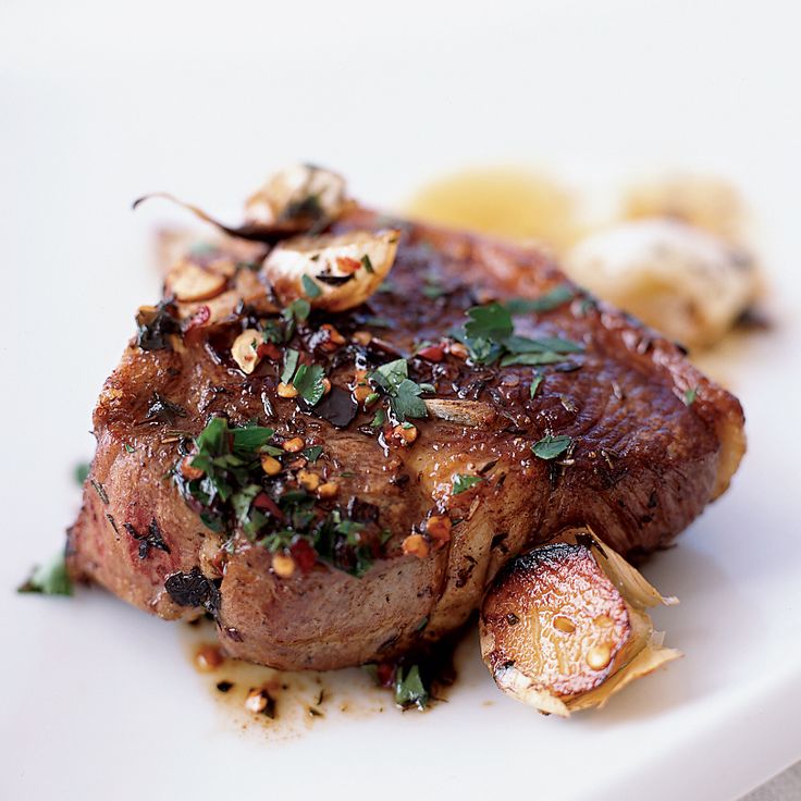 Lamb Chops Sizzled with Garlic | Wine Blog from The International Wine ...