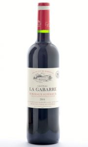 Chateau La Gabarre Bordeaux Superieur 2019 bottle