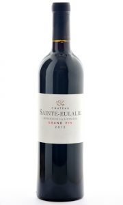 Chateau Sainte Eulalie Minervois La Liviniere Grand Vin 2015 bottle