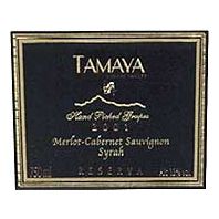 Casa Tamaya Merlot-Cabernet Sauvignon Syrah Reserve 2001