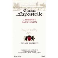 Casa Lapostolle Cabernet Sauvignon 2001