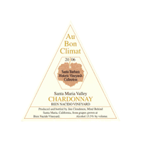 Au Bon Climat Bien Nacido Vineyard Santa Maria Valley Chardonnay 2006