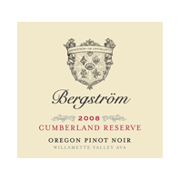 Bergström Cumberland Reserve Willamette Valley Pinot Noir 2008