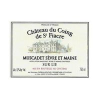 Château du Coing de St. Fiacre Muscadet Sèvre et Maine Sur Lie 2009