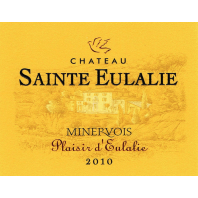 Château Sainte Eulalie Plaisir d’Eulalie Minervois 2010