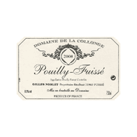 Domaine de la Collonge Pouilly-Fuissé 2008