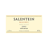 Salentein Mendoza Malbec 2003