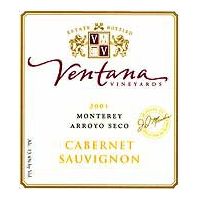 Ventana Monterey Arroyo Secco Cabernet Sauvignon 2001